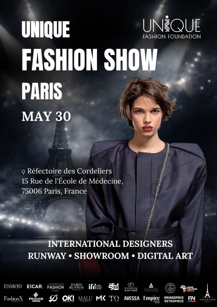 UNIQUE FASHION SHOW PARIS 2026 FASHION AS A SPACE FOR INTERNATIONAL DIALOGUE